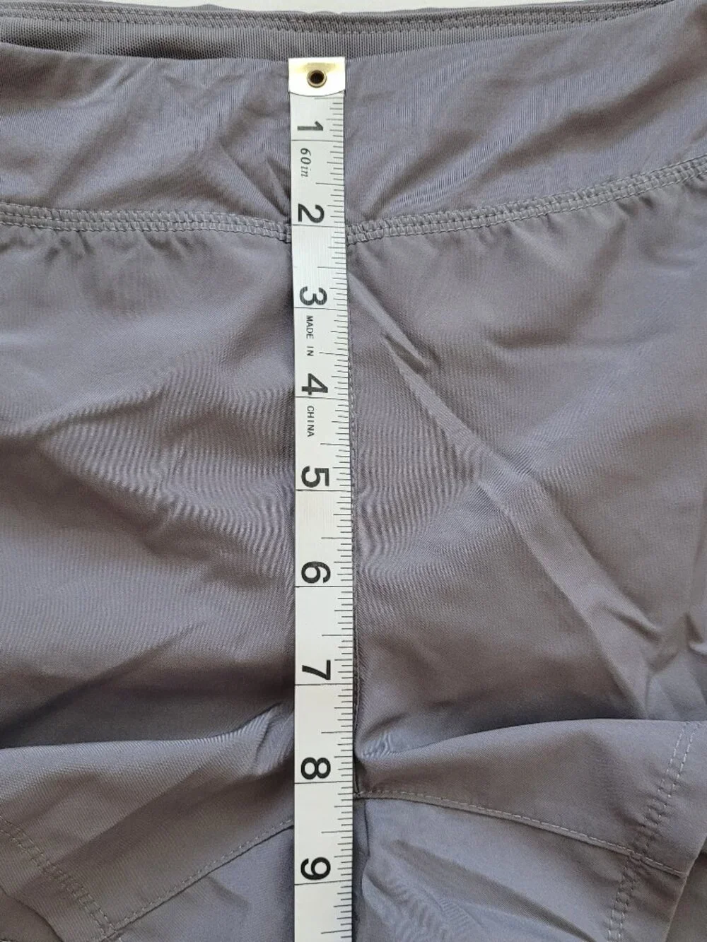 Nike Dri Fit Girls Athletic Shorts Activewear Running Coral Gray Medium - Picture 8 of 12